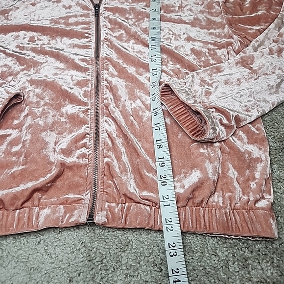 Others Follow Women Velvet Jacket Sz S - Picture 3 of 8